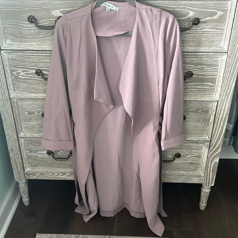 Long, duster jacket